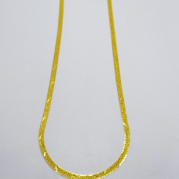 916 gold hallmark LSS Chain by Suvidhi Ornaments