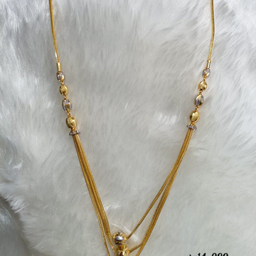 22crt Fancy Gold Chain by Suvidhi Ornaments