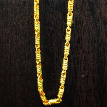 22 carat gold choco chain 12gm by Suvidhi Ornaments