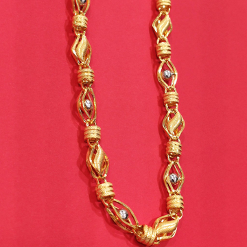 22k 916 gold indo Italian gents chain by Suvidhi Ornaments