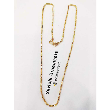 916 Gold Handmade chain SO-Hcg by Suvidhi Ornaments