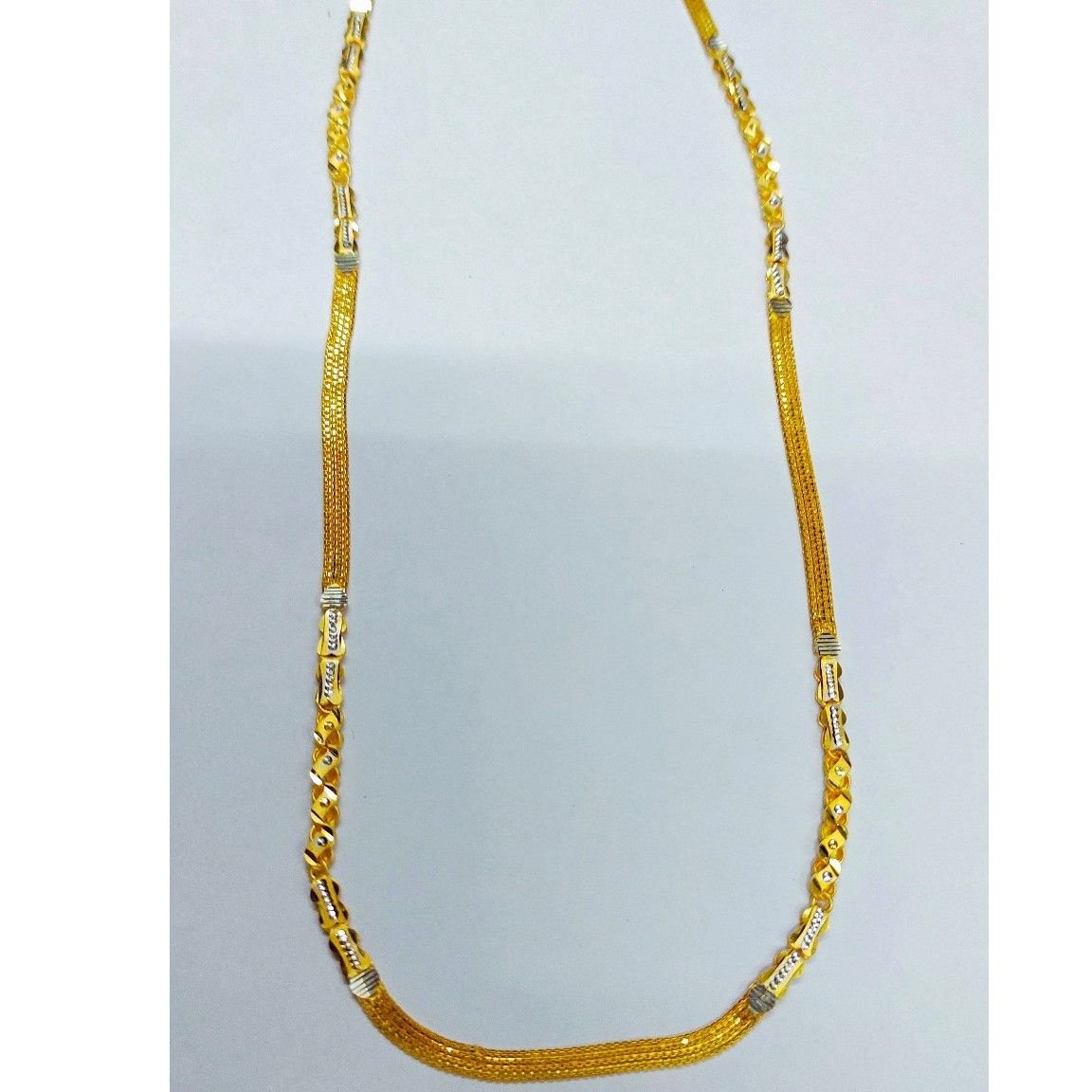 22K Gold Designer Chain