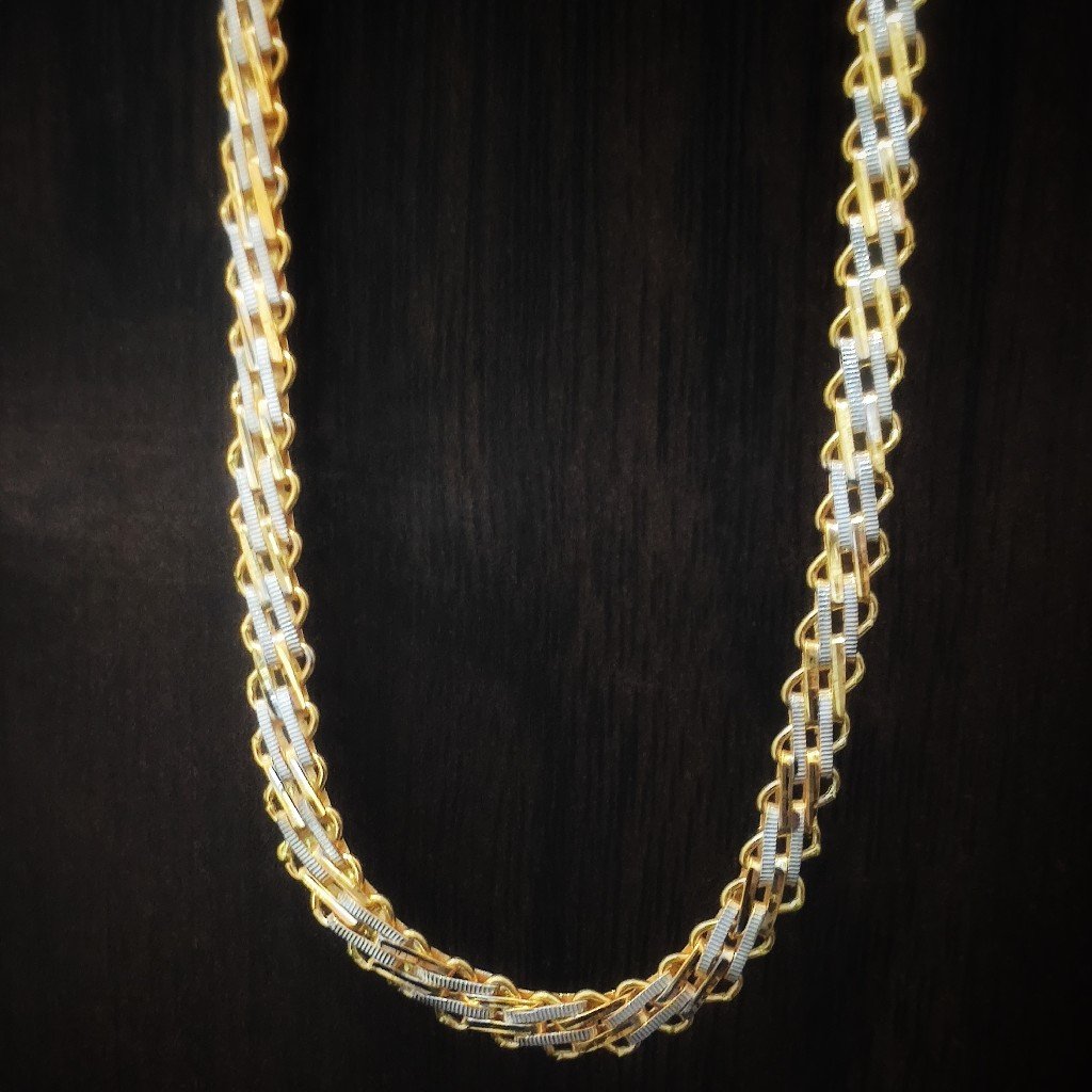 916 gold fancy handmade chain