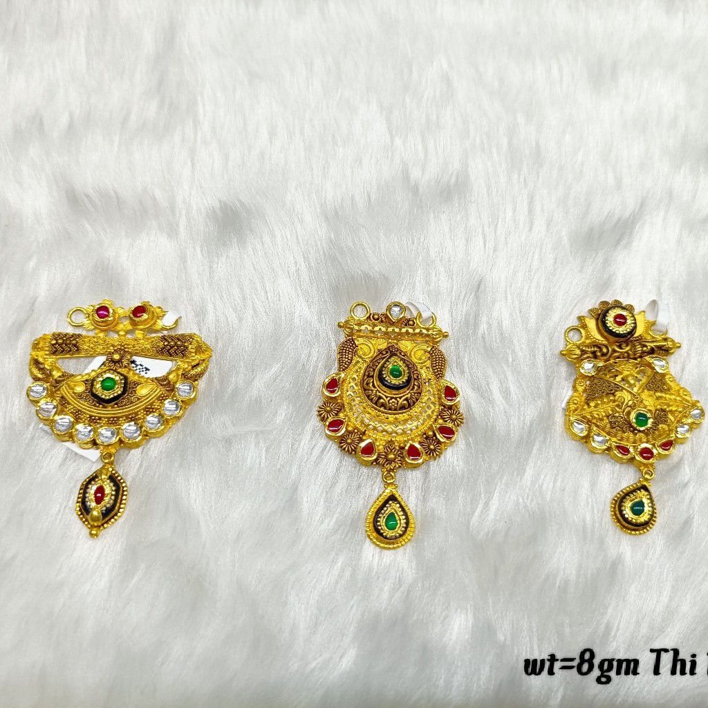 22crt Gold Antique Mangalsutra Pendants