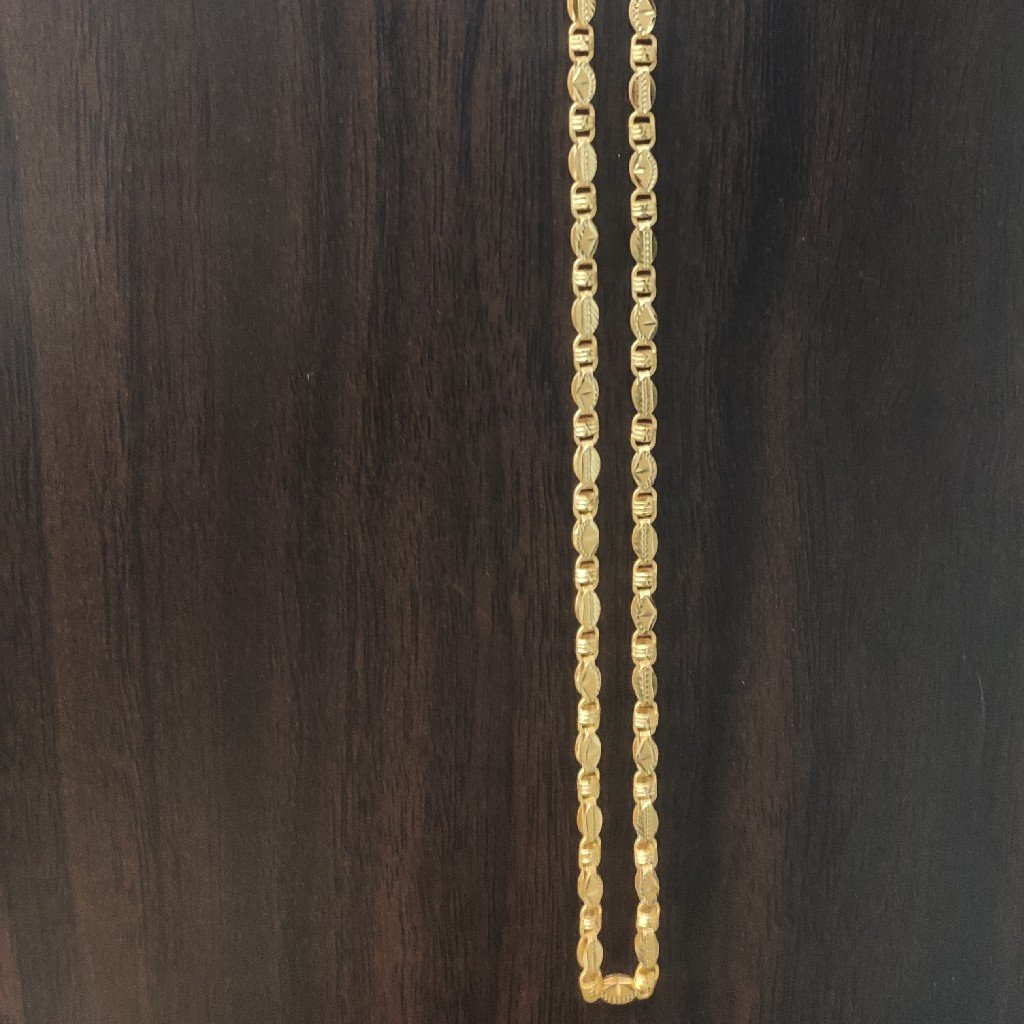 22 carat gold handmade chain 20gm