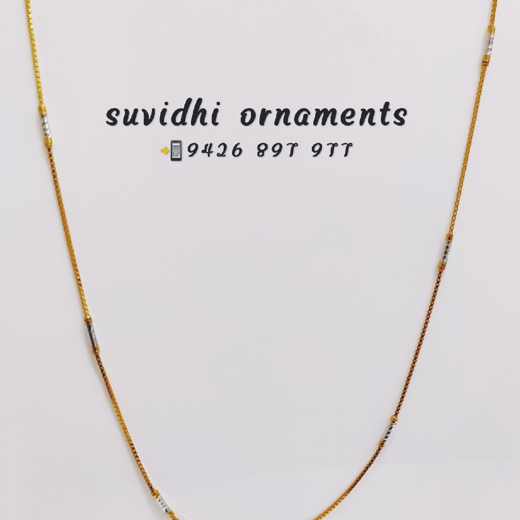 916 gold fancy chain