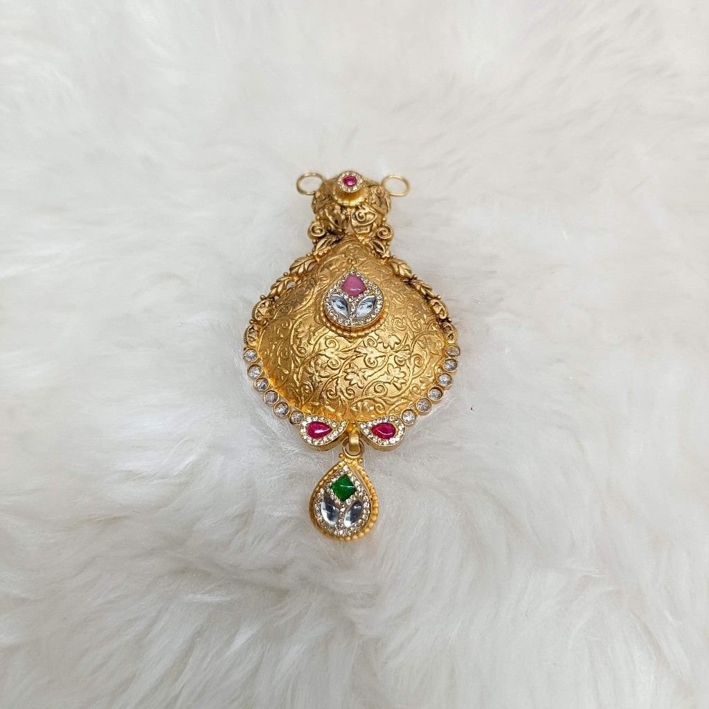 916 Gold Antique Mangalsutra Pendants