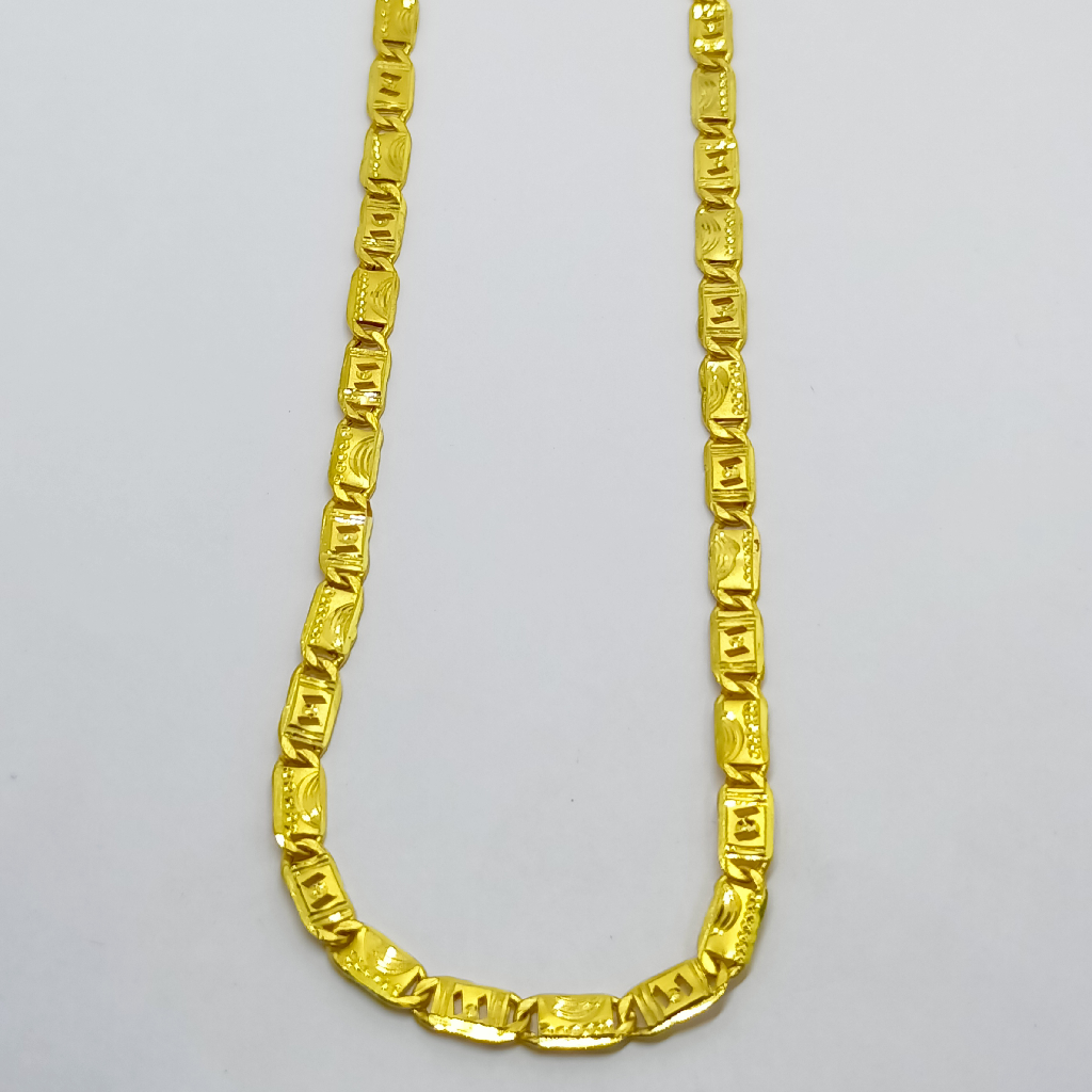 916 Plain hollow navabi gold chain