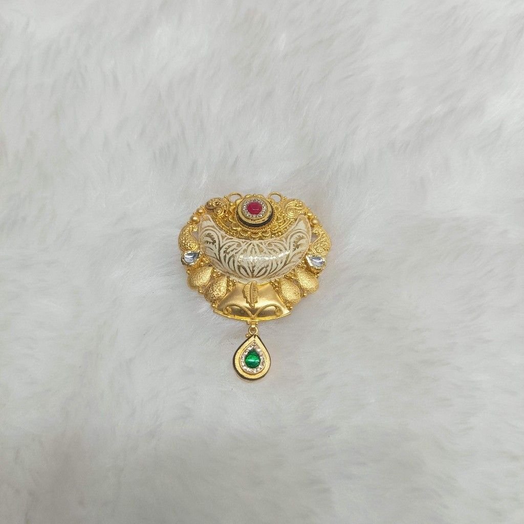 916 gold antique mangalsutra pendants