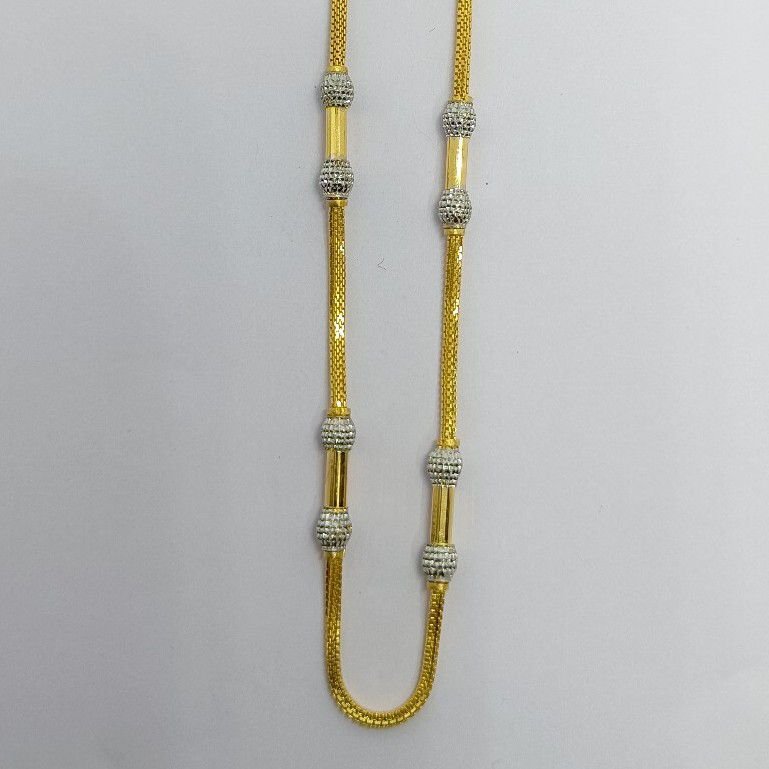 916 Gold Pipe Ladies Chain