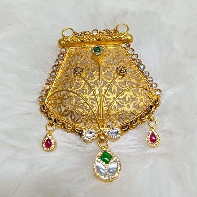 22crt Gold Antique Mangalsutra Pendants