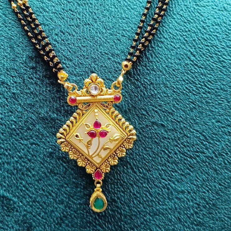 22crt Gold Antique Mangalsutra