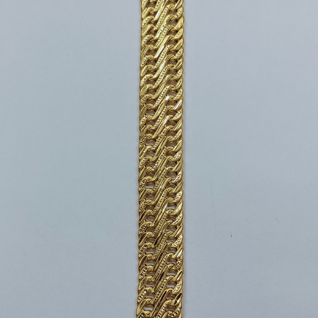 916 Gold Gents Bracelet Brg3080