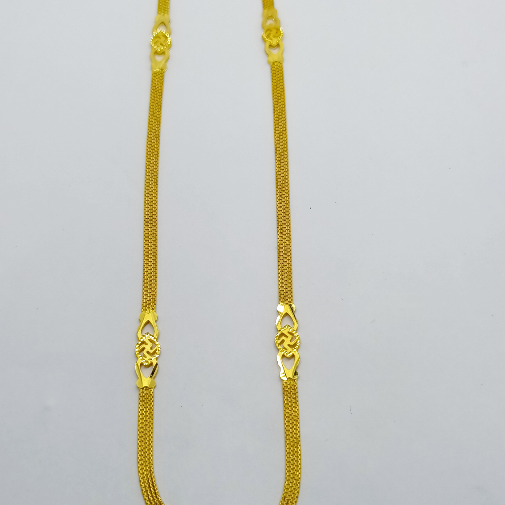 Buy quality Gold 22.k Fancy Design Ladies Chain in Ahmedabad