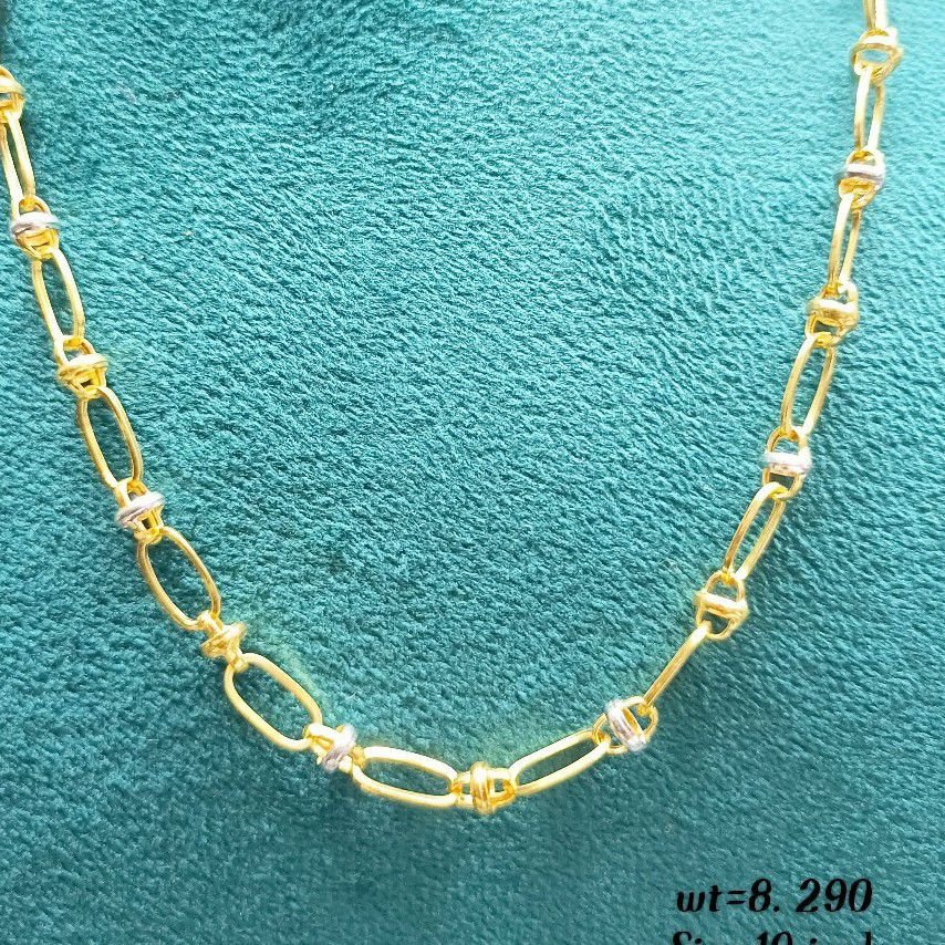 916 Gold Hollow Chain